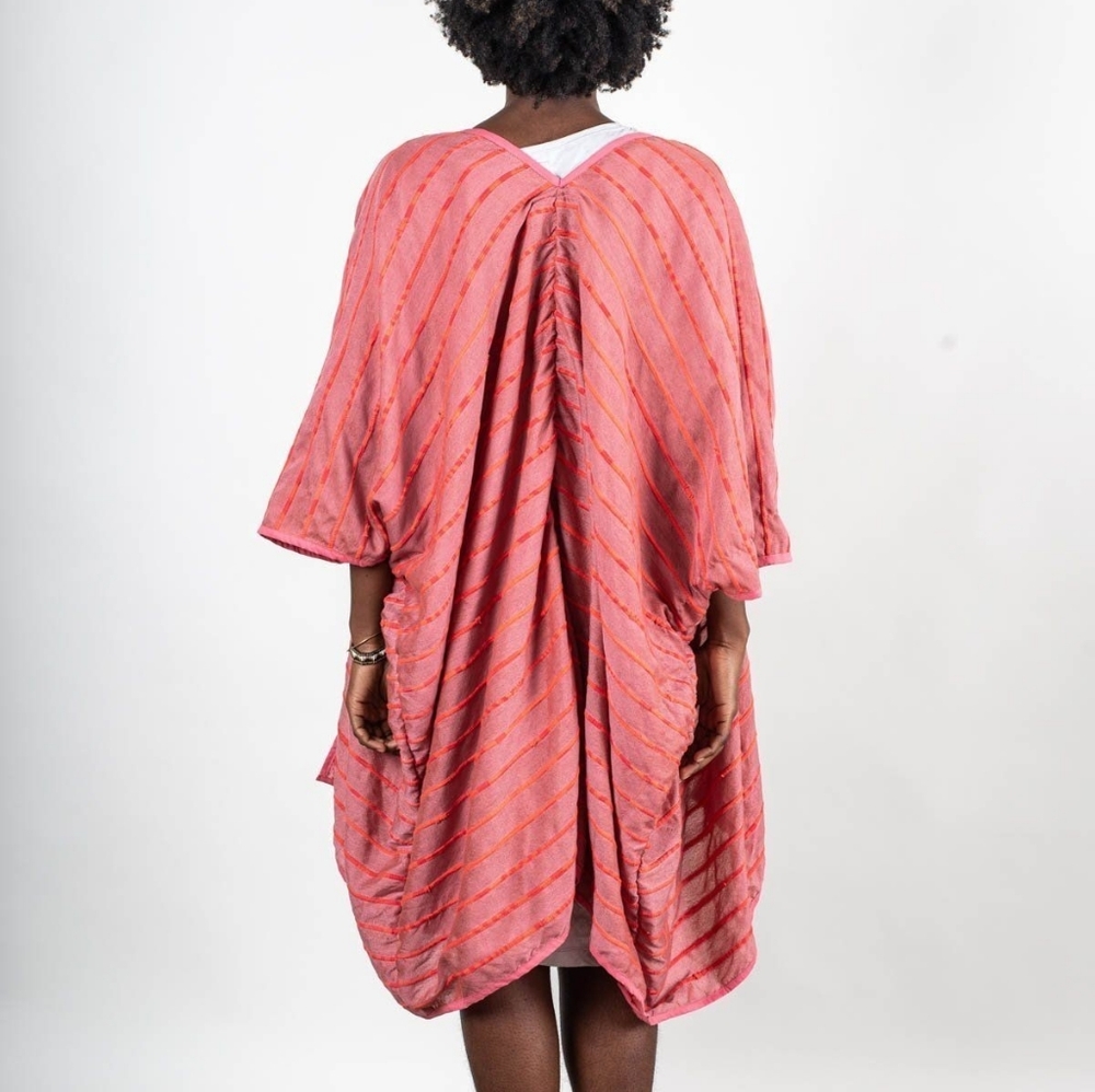 ISO: Tonlé Takeo Long Vest in Strawberry